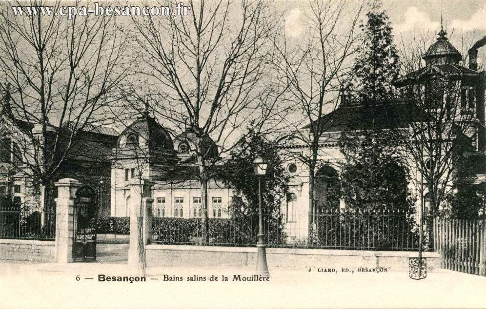 6 - Besançon - Bains salins de la Mouillère